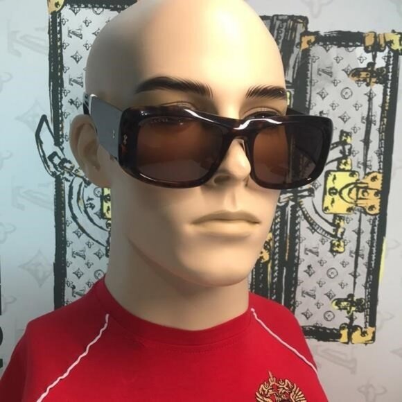 New Authentic Gucci Tortoiseshell Sunglasses GG1080s 002 - Picture 1 of 12